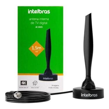 Imagem de Antena Interna De Tv Digital Intelbras Ai 1015 Cabo 1,5m