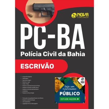 Imagem de Apostila Concurso Pc Ba - Escrivão De Polícia