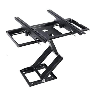Imagem de Pkfinrd Suporte universal de parede para TV de 45 kg, suporte para TV de painel plano fixo de carga para monitor de LED LCD HDTV de 26 a 55 polegadas