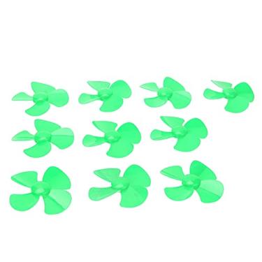 Imagem de Hélice de 4 Lâminas, Hélices de Barco Grandes XR-149 com Furo de 2mm para Brinquedos DIY para Artesanato(verde)