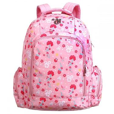 Imagem de Mochila Costas G Capricho Flores Rosa 11882 Dmw