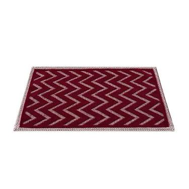 Imagem de Tapete de Banheiro Natur 14 vermelho 0,40x0,60m - Edantex