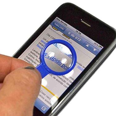 Imagem de Lupa de Bolso 10x 20 mm