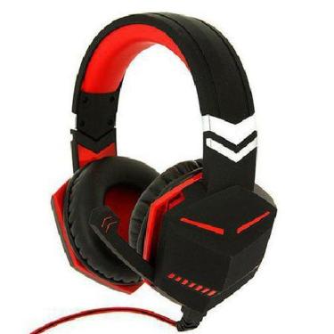 Imagem de Headset Gamer Com Microfone Ps4,Xbox One E Pc - Vermelho