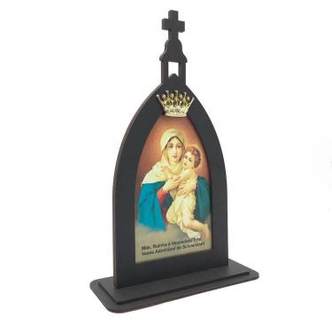Imagem de Capela Capelinha Mãe Rainha Com Coroa e Oração