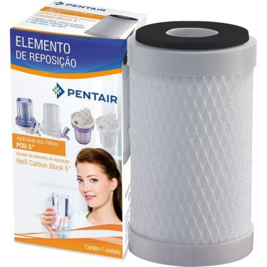 Imagem de Refil Para Ponto de Uso Carbon Block 5" Pentair