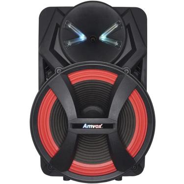Imagem de Caixa Som Amplificada Portátil Bluetooth 1100W Rms Falante 18 Usb Bateria Tws Amvox ACA1100 Dezoitão