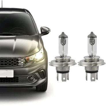 Imagem de Par Lâmpada Halogena H4 12V 55W