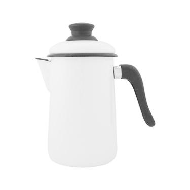 Imagem de Bule De Qualidade Em Ágata 1500 Ml Branca Ewel