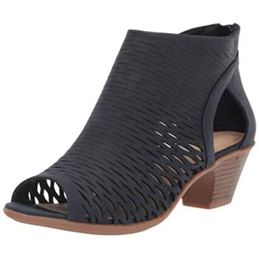 Imagem de Easy Street Sandália feminina de salto Sunrise, Azul marino, 8.5 Wide