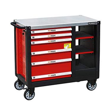 Imagem de Carrinho para Ferramentas com 6 Gavetas W1RM6 - Fixman