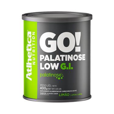 Imagem de Go! Palatinose Low G.I. - 400g Limão - Atlhetica Nutrition