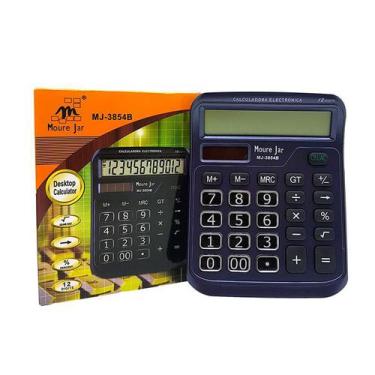 Imagem de Calculadora Mj De Mesa - 12 Dig. - Moure Jar