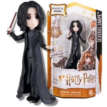Imagem de Harry Potter Boneco Magical Minis Figura Severus Snape Sunny - Spin Ma