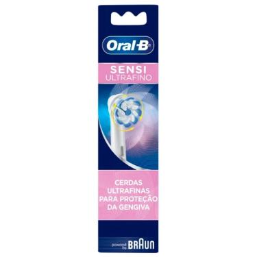 Imagem de Refil para Escova de Dentes Oral-B Elétrica Sensitive Clean - 2 Unidades