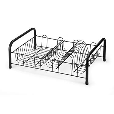 Imagem de Escorredor Máxximo Black Arthi | Design Moderno e Funcional | Sofisticado Acabamento Black | Otimização da Higienização | Aço Resistente | Organização Eficiente | Adaptável à Estética da Cozinha