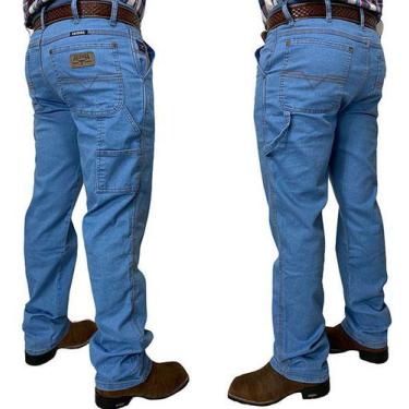 Imagem de Calça Jeans Carpinteira Masculina Plus Size - Arizona Ref:001829