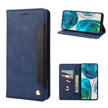 Imagem de For Motorola Moto G52 Skin Feel Splicing Leather Phone Case