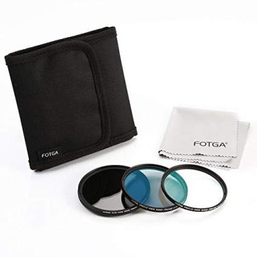 Imagem de Kit de filtros de lente Fotga Slim Camera (filtro ND2-ND400 ND variável + filtro MC UV + filtro MC CPL) + bolsa de filtro, 43MM