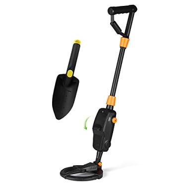 Imagem de Tingpai Detector de metal portátil leve pa crianças Gold Digger Treasure Hunter com bobina de busca à prova d'água pa crianças