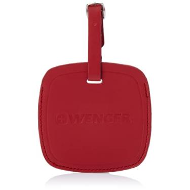 Imagem de Etiqueta De Identificacao Para Bagagem Jumbo Wenger Vermelha