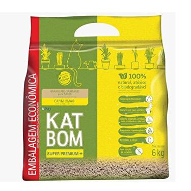 Imagem de Katbom Granulado Sanitário Economico Capim Limão 6Kg