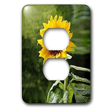 Imagem de 3dRose Tampa de tomada com 2 plugues girassol lsp_4190_6