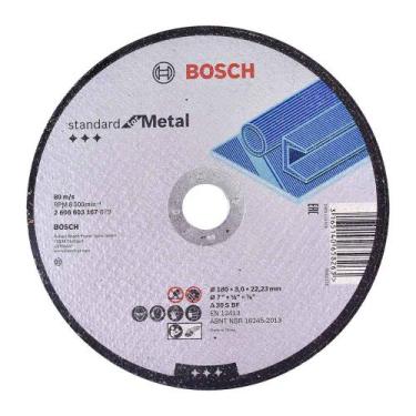 Imagem de Disco De Corte Bosch 7" X 3 X 7/8" Standard Para Metal