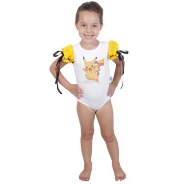 Rubie's Vestido de fantasia feminino Pokemon Pikachu, Conforme mostrado., M