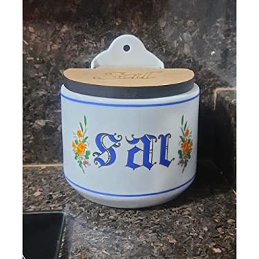 Imagem de Saleiro Parede 800GR - Porcelana Decorada