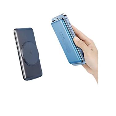 Imagem de Carregador Power Bank Magnética Portátil p/iPhone 20w Rock 10.000mah P88 Cinza