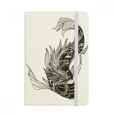 Imagem de Caderno de desenho "O Clássico das Montanhas", capa dura de tecido, diário clássico