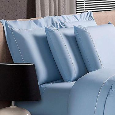 Imagem de FRONHA PREMIUM BLUE PERCAL 230 FIOS 50X90
