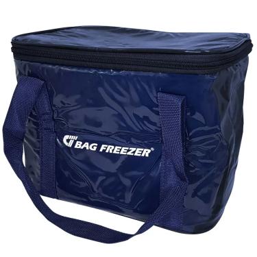 Imagem de Bolsa Semi Térmica 10 Litros PVC Azul Bag Freezer