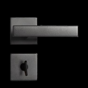 Imagem de Fechadura 408 Roseta Quadrada Máquina 55 Preto Pado