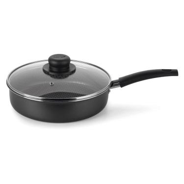 Imagem de Frigideira Gourmet 2,3 Litros Antiaderente em Alumínio 24 cm Multiflon