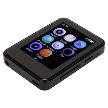 Imagem de ASHATA Leitor de MP3 MP4, leitor de MP3 HiFi 5.0, reprodutor de música com tela sensível ao toque de 2,5 polegadas sem perdas com alto-falante para escola diária (8 GB)