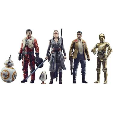 Imagem de Conjunto de bonecos Celebrate The Saga Toys The Resistance, boneco de ação colecionável de 9 cm, pacote com 6