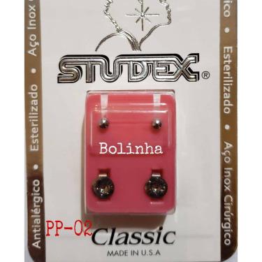 Imagem de Brinco Studex Classic 2Mm Bolinha Pequena Prata