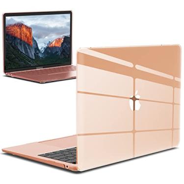 Imagem de IBENZER Compatível com MacBook Air de 13 polegadas 2022 2021 2020, M1 A2337 A2179 A1932, capa rígida de plástico para tela de retina Mac Air 13 com Touch ID, Crystal Clear, MMA-T13CYCL