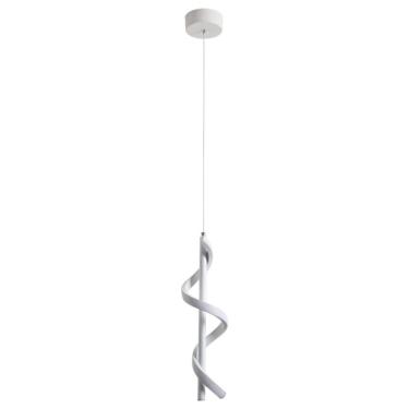 Imagem de Pendente Espiral Branco 40cm Led 12W 3200K Bivolt