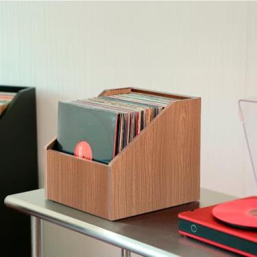 Imagem de Nicho Para Discos LPs Vinil (Louro Freijó)