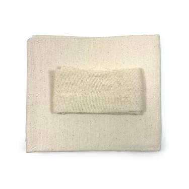 Imagem de Regency Wraps Regency Conjunto de pano natural para pastelaria e capa para rolo 100% algodão