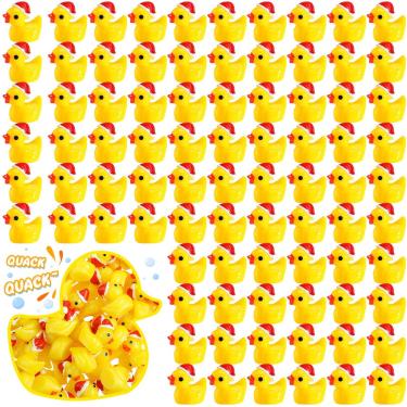 Imagem de Mini Christmas Resin Ducks HyDren 250 unidades para decoração