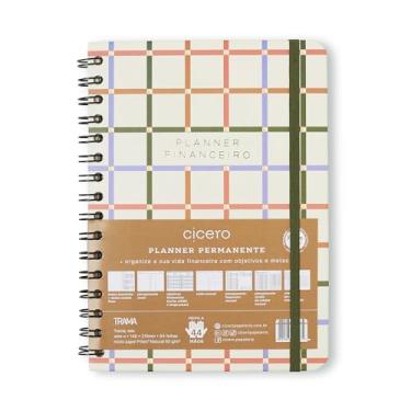 Imagem de Planner Permanente Wire-o Trama Financeiro A5 Teia, Cicero