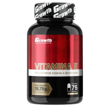 Imagem de Vitamina E 75 Cápsulas Original Growth - Growth Supplements