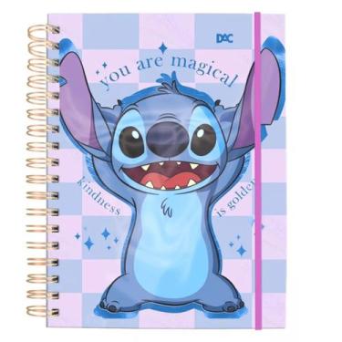 Imagem de Caderno Smart Universitário Disney Stitch Com 80 Folhas - Dac