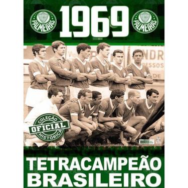 Imagem de Coleção Oficial Histórica Palmeiras Edição 08 - Tetracampeão Brasileiro De 1969