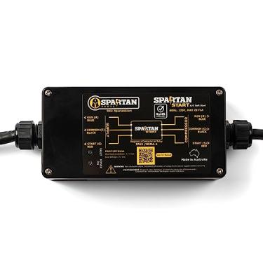 Imagem de Spartan Power SpartanStart – Kit de partida suave para ar-condicionado RV, unidade A/C, até 20K BTU, auxílio de partida suave de 120 V, sistema de arranque suave para economia de bateria para sistemas