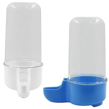 Imagem de Uenhoy 4 alimentadores de pássaros de plástico, 200 ml, para papagaios, calopsitas, periquitos, ratos, hamsters